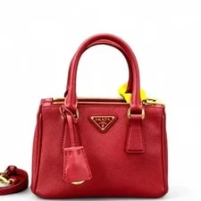 Prada — Prada Mini Galleria Double Zip (ym052926a2r) — Handbag — resale