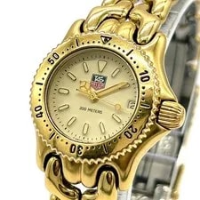Tag Heuer — TAG Heuer S94.708M Quartz 27mm Gold 200m Water Resistant — Watch — resale