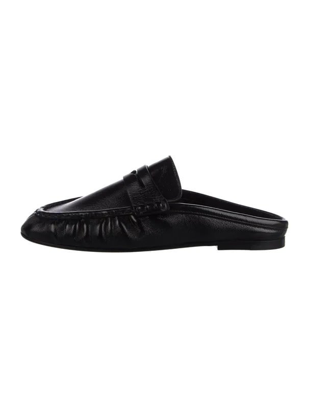 Saint Laurent — Cutout Accent Mules — Designer Shoe — resale