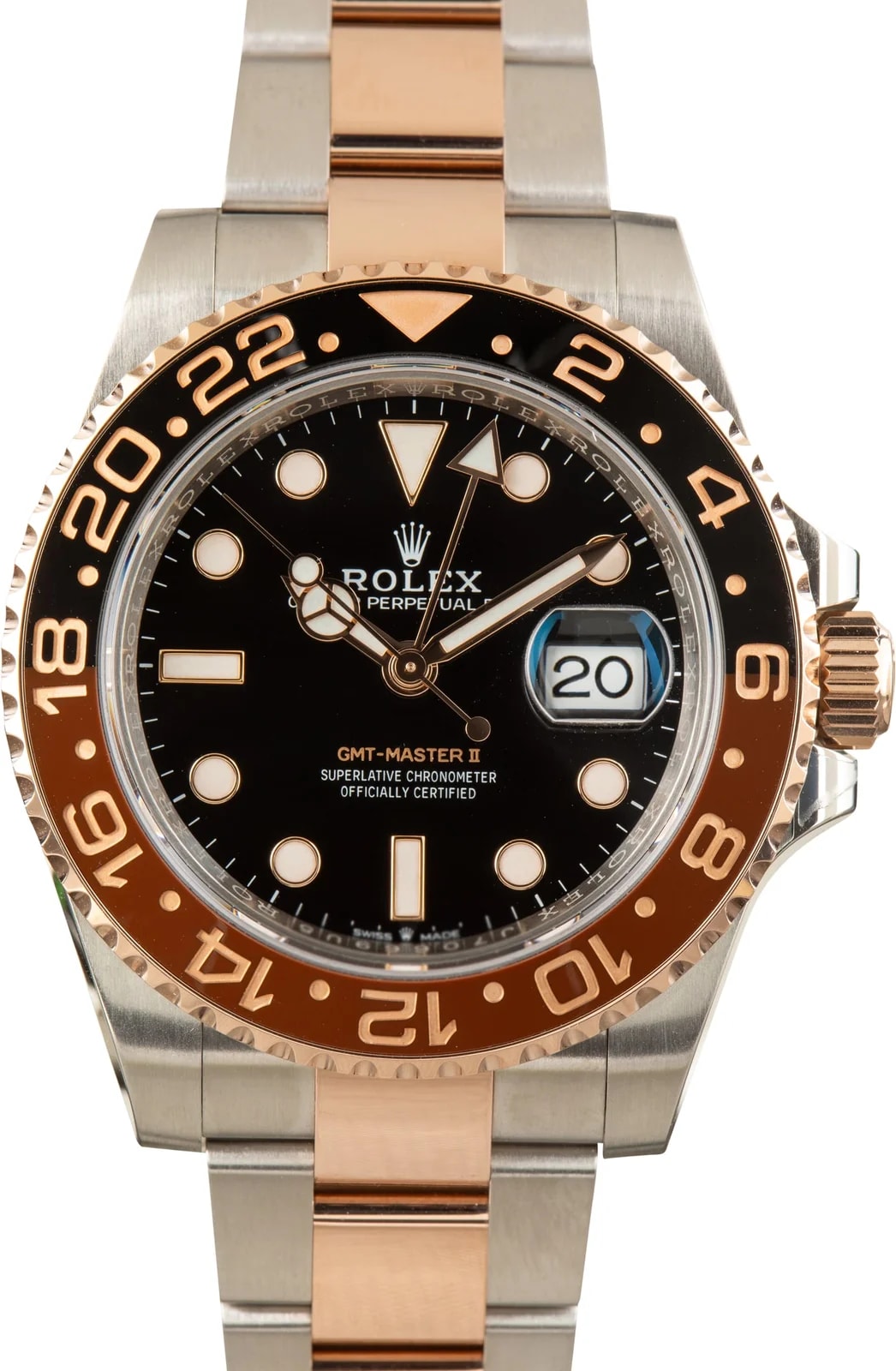 Rolex — Rolex GMT-Master II Two-Tone Root Beer Ref 126711CHNR — Watch — resale