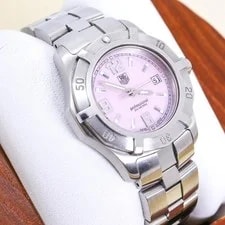 Tag Heuer — Working TAG Heuer Professional Pink Shell 3722 — Watch — resale