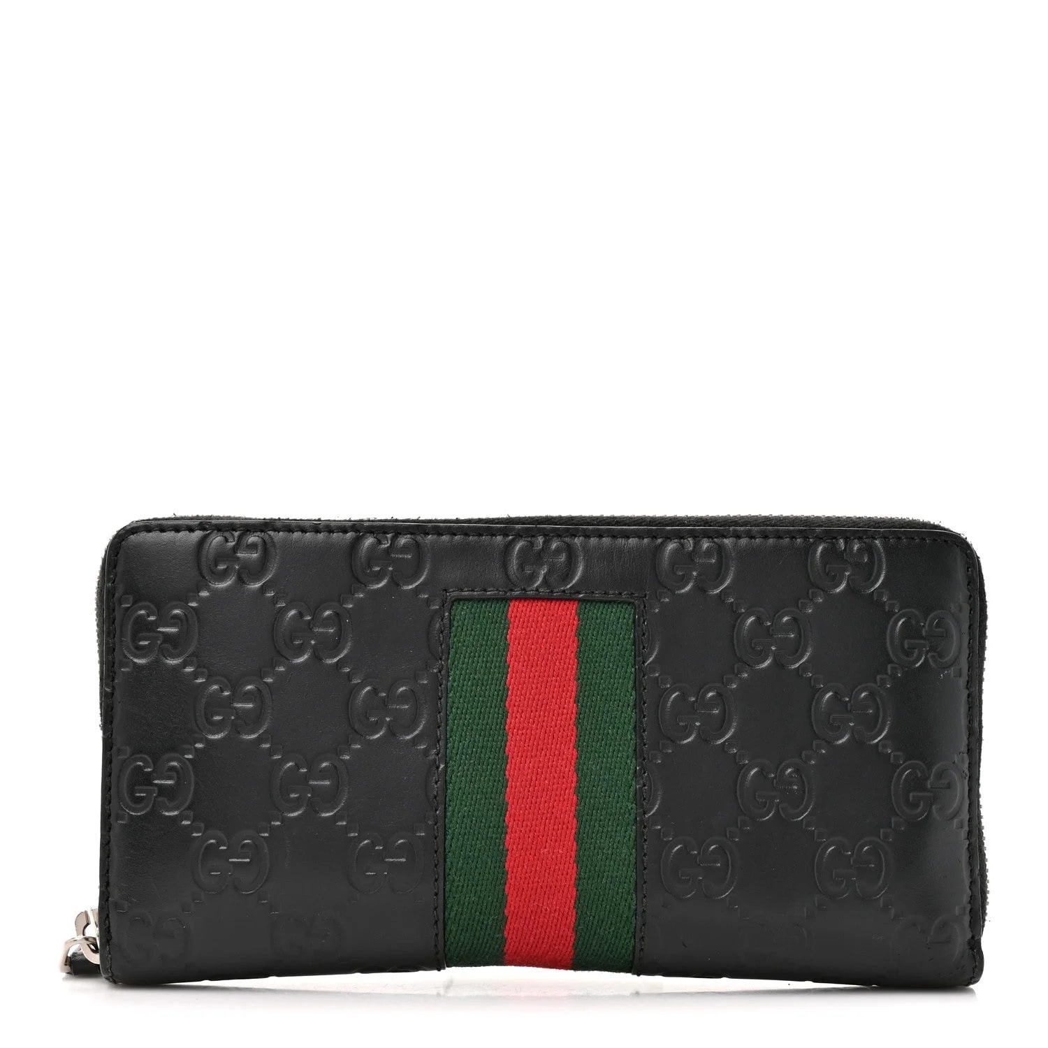 Gucci — Web Zip Around Wallet — Accessory — resale