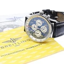 Breitling — Breitling Navitimer 1461 A38022 41mm SS Navy / Silver #C4075 — Watch — resale