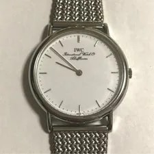 IWC — IWC Portofino Quartz Round Silver Analog — Watch — resale