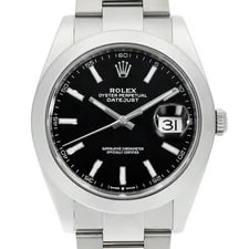 Rolex — Rolex Datejust 36 126234 Black Bar 3 Rows Oyster Breath Random Number Second... — Watch — resale
