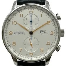 IWC — IWC IW371604 41mm Stainless Steel Silver Dial Automatic OKW2226 — Watch — resale