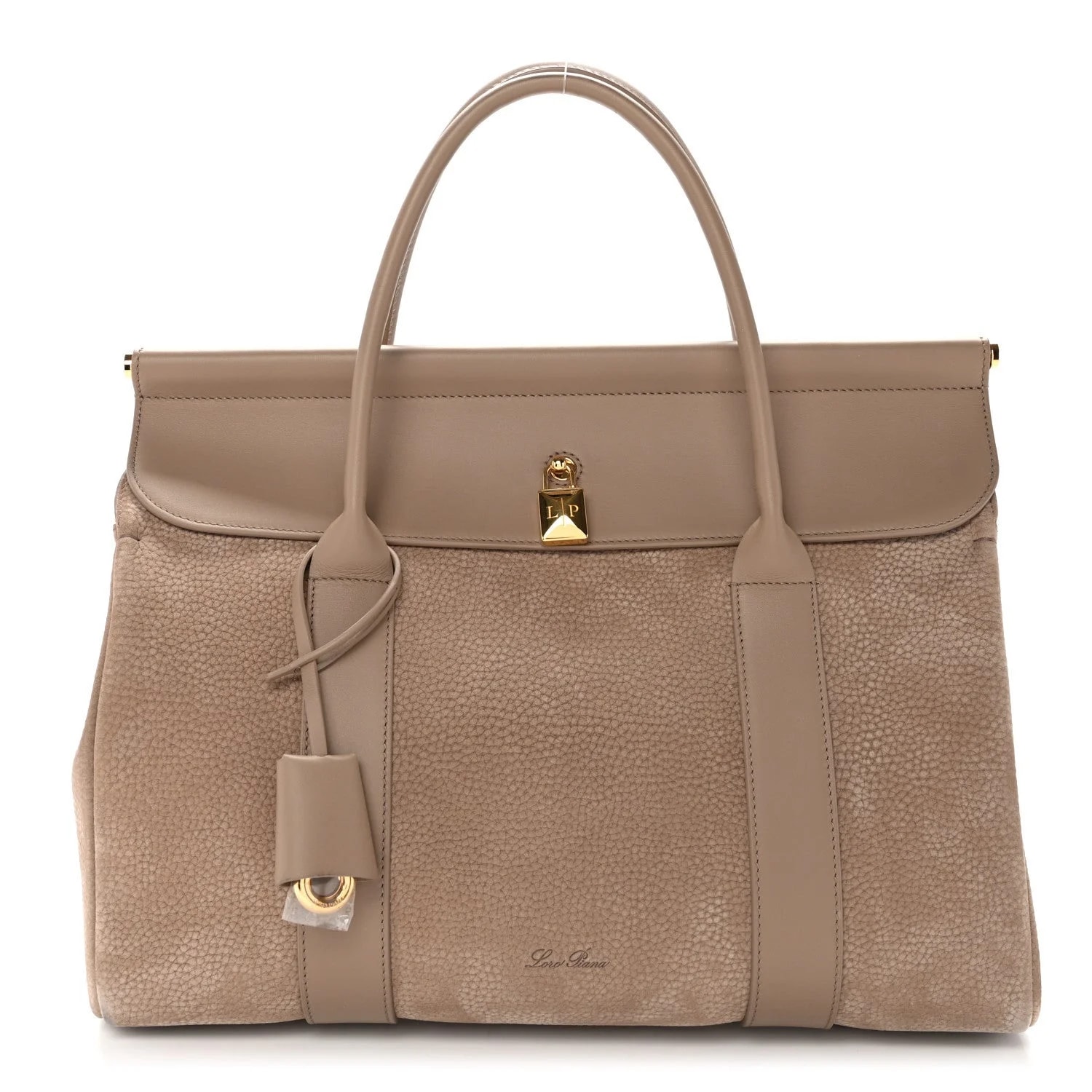 Loro Piana — Grained L32 Loom Fossil — Handbag — resale