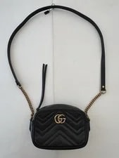 Gucci — Fair Replacement Bolt Last Photo Gucci GG Marmont Mini Double G — Handbag — resale