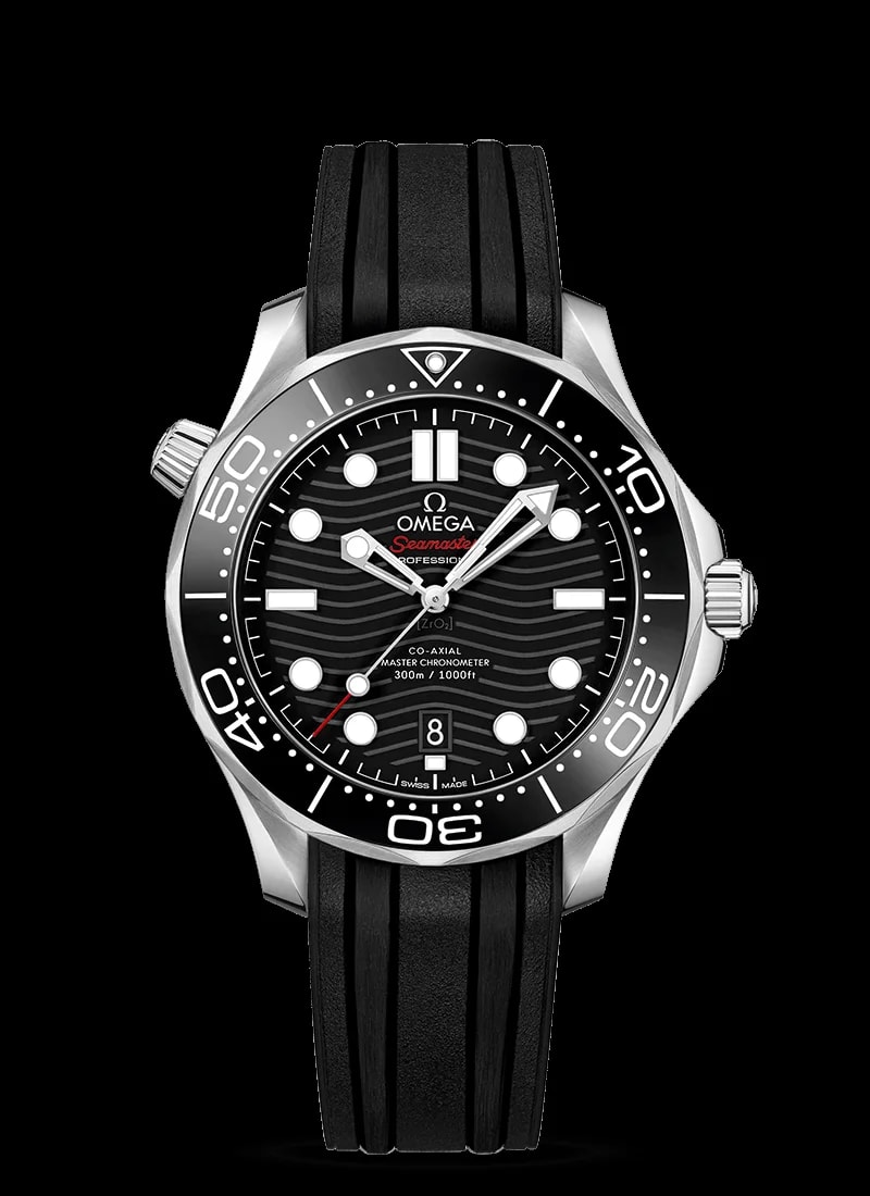 Worldofluxuryus — Omega Seamaster Diver Co-Axial Chronometer Stainless Steel — Watch — resale
