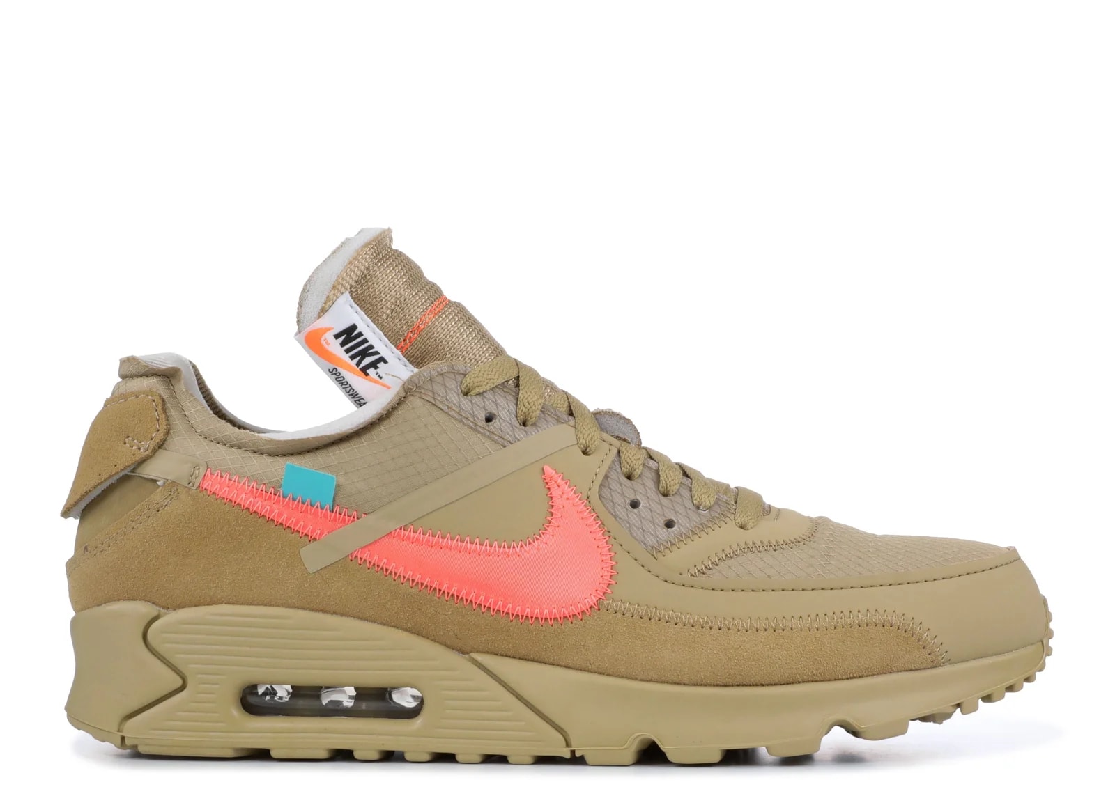 Off-White — Off-White X Air Max 90 'Desert Ore' — Sneaker — resale