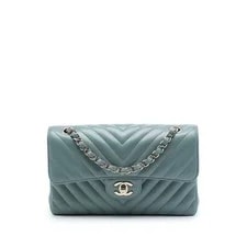 Chanel — Chanel Small Classic Chevron Double Flap — Handbag — resale