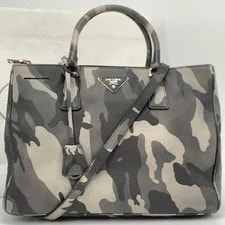 Prada — Prada Camouflage - Authentic Galleria Double Zip F/S — Handbag — resale