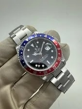 Rolex — 2001 Rolex GMT Master II Pepsi Red Blue SEL Auto Steel 40mm 16710 W/ Box — Watch — resale