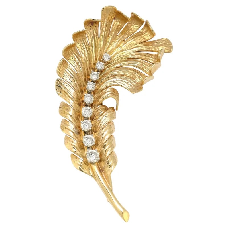 Tiffany & Co. — Tiffany & Co. Feather Brooch — Jewelry — resale