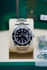Rolex — 2025 Rolex Sea-Dweller 126600 Silver Oyster Bracelet With Black Bezel — Watch — resale