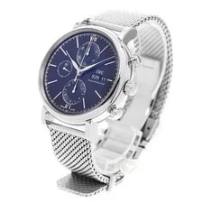 IWC — IWC Portofino Chronograph IW391030 42mm SS Black #C16596 — Watch — resale