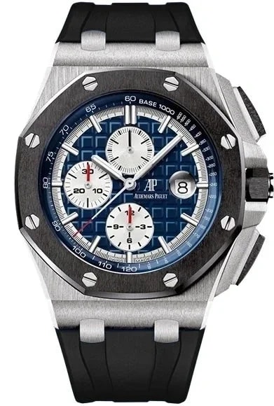 Worldofluxuryus — Audemars Piguet Royal Oak Offshore Chronograph Platinum — Watch — resale