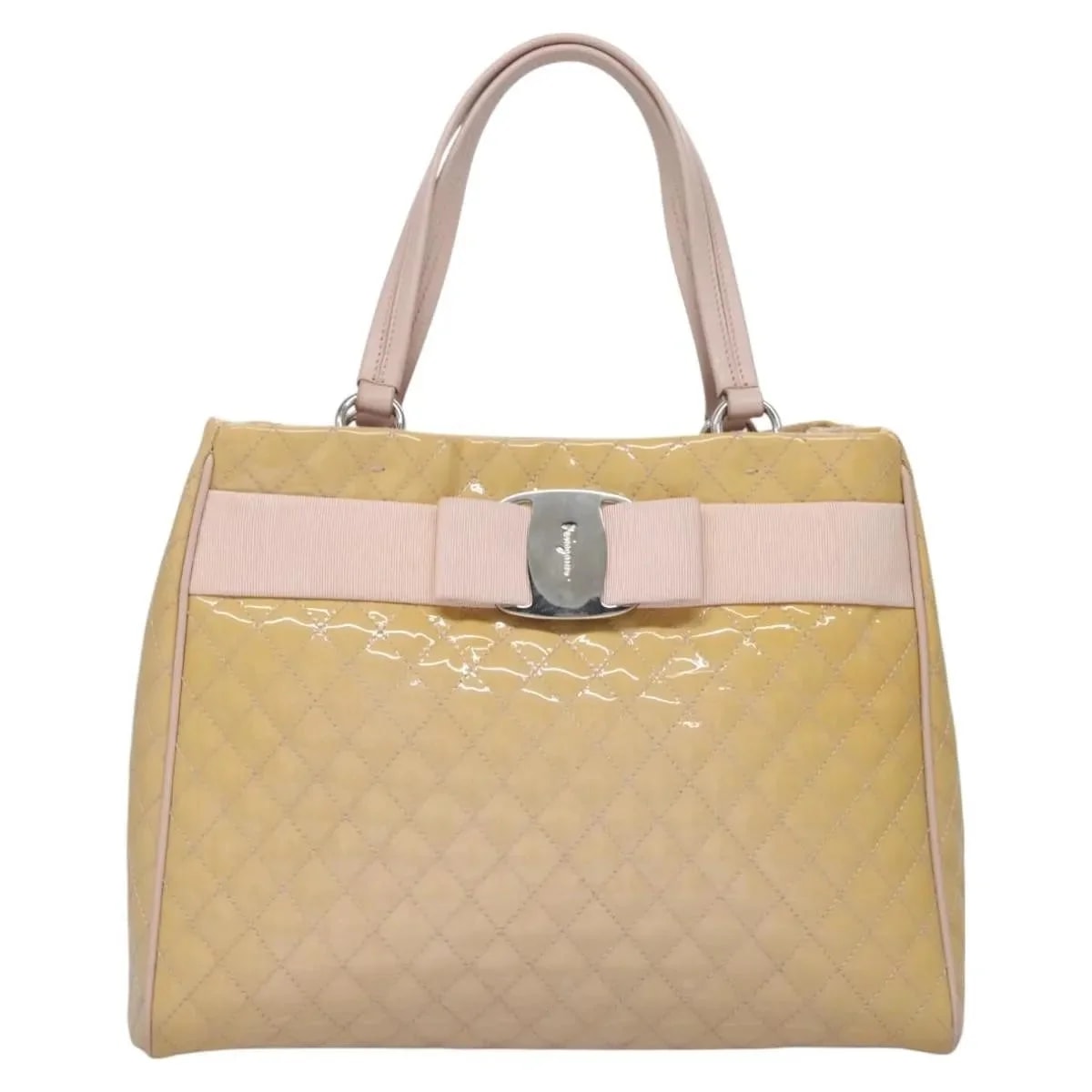 Salvatore Ferragamo — Salvatore Ferragamo Vala Patent_Leather — Handbag — resale
