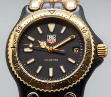 Tag Heuer — TAG Heuer S93.313C S/el Quartz 33mm Gold Black Dial Japan — Watch — resale