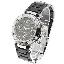 Cartier — Cartier Pasha SEA Timer Chrono W31088U2 42mm SS Black #C20417 — Watch — resale