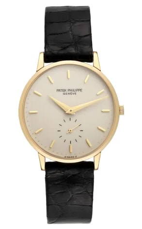 Worldofluxuryus — Patek Philippe Calatrava 18K Yellow Gold — Watch — resale