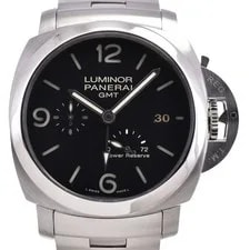 Panerai — Panerai Luminor 1950 3 Day GMT Steel PAM00321 Papers — Watch — resale