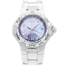 Tag Heuer — Battery Replaced Tag Heuer Kirium Wl131H 200M Waterproof Date Blue Shell Ss Stai — Watch — resale