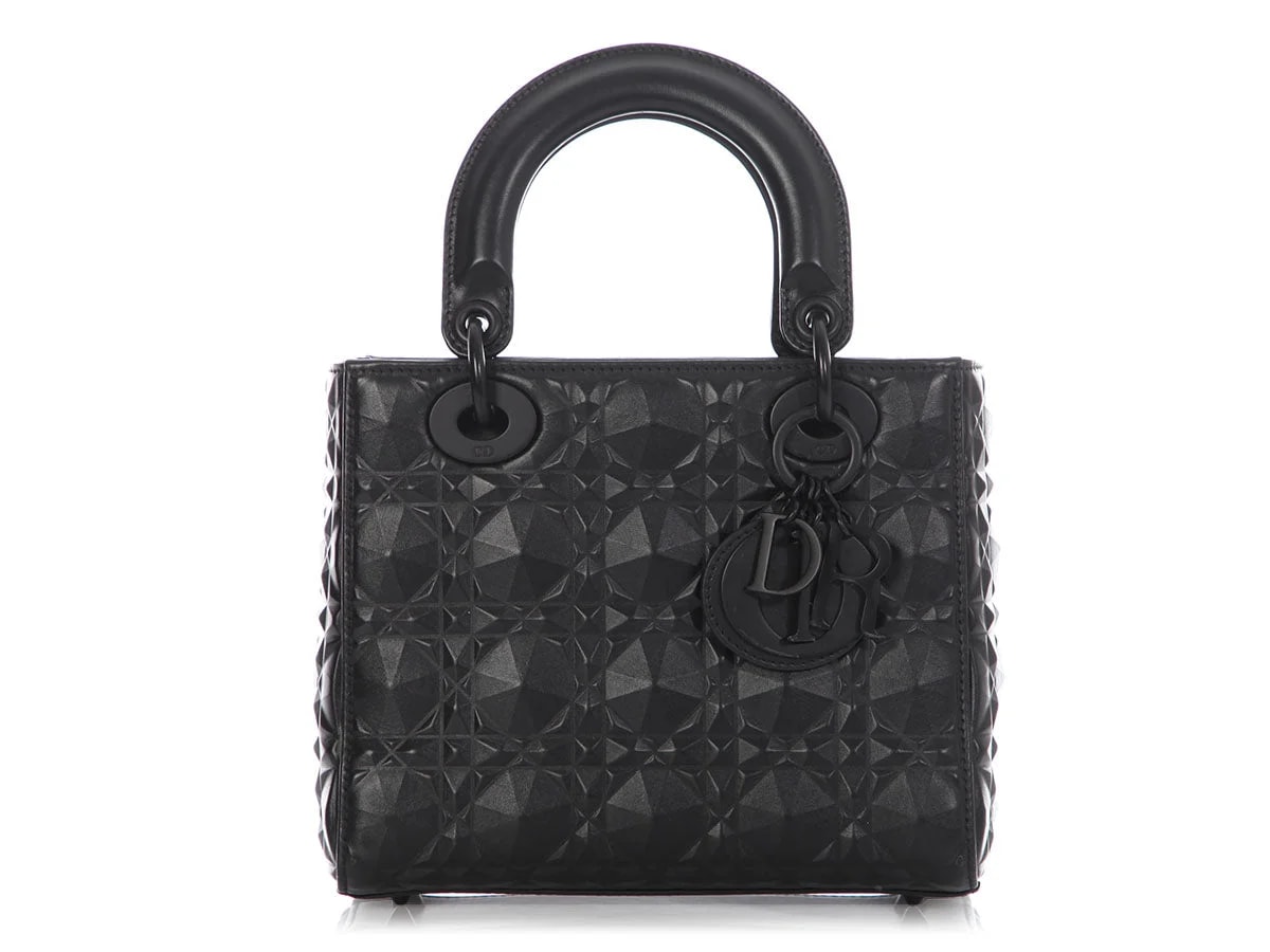 Dior — Dior Small Matte My ABCDior Motif Lady — Handbag — resale