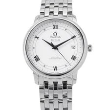 Omega — Omega de Ville 424.10.37.20.04.001 Stainless Steel 36.8mm White Dial #TZW506 — Watch — resale