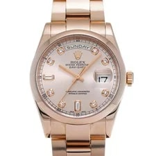 Rolex — Rolex Day-Date 36 118205A 36mm Pink Gold Pink #WW353 — Watch — resale