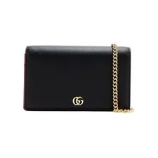 Gucci — Gucci 26SS GG Marmont Chain Wallet Crossbody 497985 155183495 — Handbag — resale