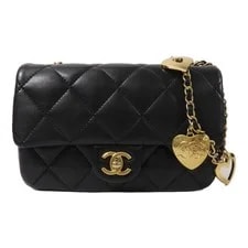 Chanel — Chanel CC GHW Flap With Heart Charms Chain AS3457 — Handbag — resale