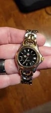 Tag Heuer — Tag Heuer WG1225.BB0438 Midsize SEL Quartz Black Gold Silver — Watch — resale