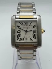 Cartier — Cartier Tank Française Large 28mm X 32mm 18K Two Tone W51005Q4 — Watch — resale