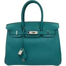Hermès — Hermes Birkin 30 X Stamp Veron Hardware Dust #OK248 — Handbag — resale
