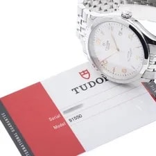 Tudor — Tudor 1926 91550 40mm SS Silver Dial Automatic Date #C418 — Watch — resale