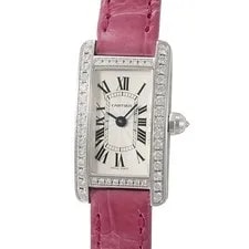 Cartier — Cartier Tank American Mini Diamond Bezel WB710015 TO244737 — Watch — resale