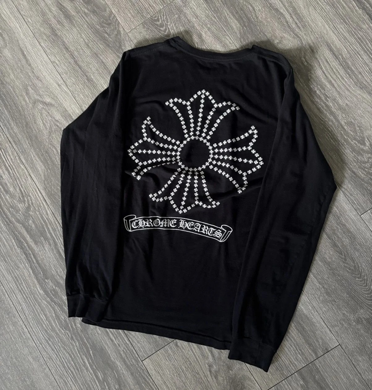 Chrome Hearts — Hearts Cross Long Sleeve — streetwear — resale