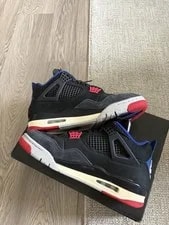 Air Jordan — Size 7.5 - Air Jordan 4 Retro Air - Lettering — Sneaker — resale