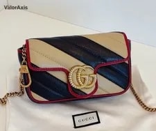Gucci — Gucci GG Marmont Mini Chain Hardware Classic — Handbag — resale