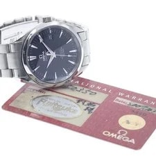 Omega — Omega Seamaster Aqua Terra 2503.50 39mm SS Black #C5711 — Watch — resale