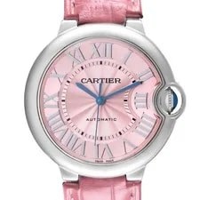 Cartier — Cartier Ballon Bleu 36 Steel Pink Dial WSBB0007 — Watch — resale