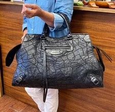Balenciaga — Authentic Balenciaga Neo City Patchwork Duffle — Handbag — resale