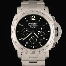Panerai — Panerai Luminor Daylight PAM00236 Black 44mm Automatic + B&P — Watch — resale