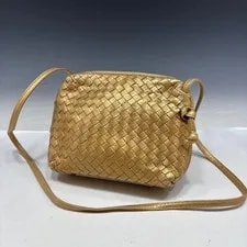 Bottega Veneta — Bottega Veneta Intriato Crossbody Excellent Condition — Handbag — resale