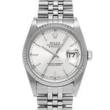 Rolex — Rolex Datejust 16234 36mm Stainless Steel Silver #WW1628 — Watch — resale