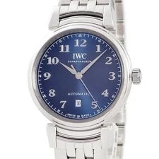 IWC — IWC Da Vinci Automatic IW356605 Blue Sunray Date Arabic Watches Mecha — Watch — resale