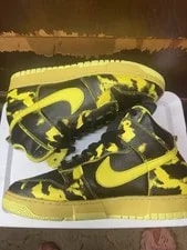 Nike — Size 12.5 - Nike Dunk 1985 High Acid Wash — Sneaker — resale