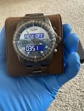Breitling — Breitling Bentley Bentayga Cockpit B50 Blue Mother of Pearl Box UTC VB5010 — Watch — resale