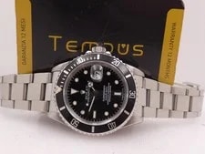 Rolex — Rolex Submariner Date 16610 With Papers Year 1995 Just Serviced Automatic — Watch — resale